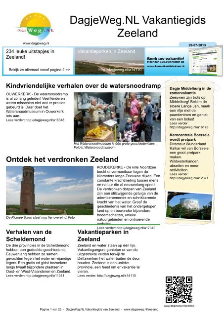 De leukste dagje uit tips voor een dagje weg in Nederland