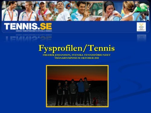 Fysprofilen/Tennis