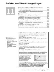 Hoofdstuk 11. Grafieken van differentiaalvergelijkingen - SmartData