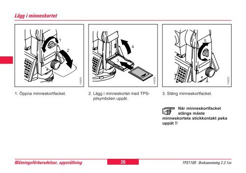 Leica TPS1100 Professional Series