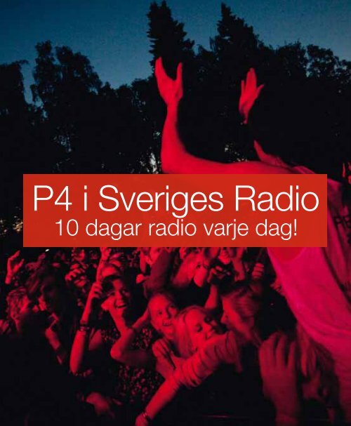 P4 Blekinge (pdf) - Sveriges Radio