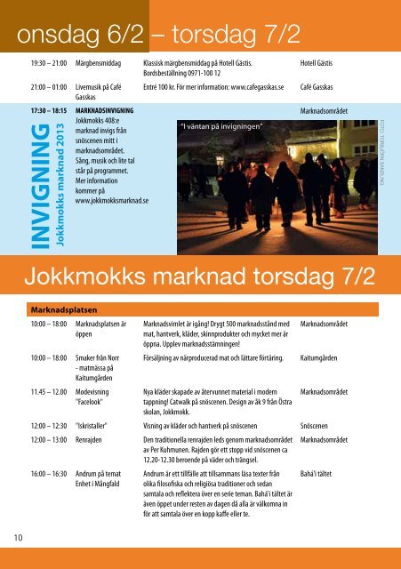 Jokkmokks marknad program (pdf) - Sveriges Radio