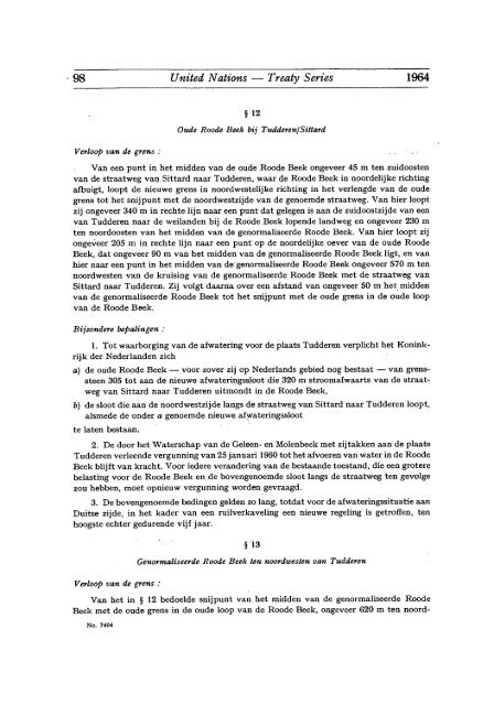 Treaty Series Recueil des Traites - United Nations Treaty Collection