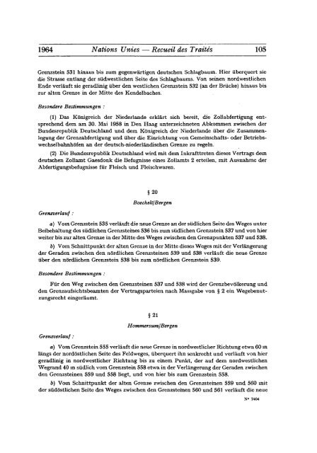 Treaty Series Recueil des Traites - United Nations Treaty Collection