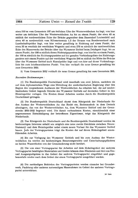 Treaty Series Recueil des Traites - United Nations Treaty Collection