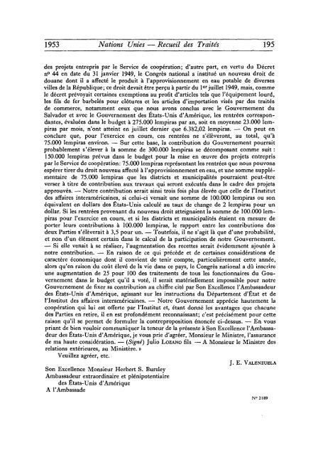 Treaty Series Recueil des Traites - United Nations Treaty Collection