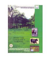 Proiectare tehnologica la bovine- Stelian Acatincăi, Timişoara, Editura