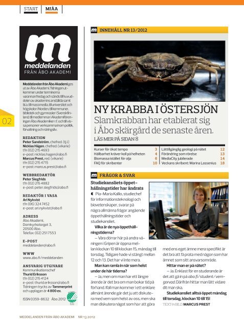 Hela den tryckta tidningen som en pdf-fil (ca 1000 KB) - Åbo Akademi