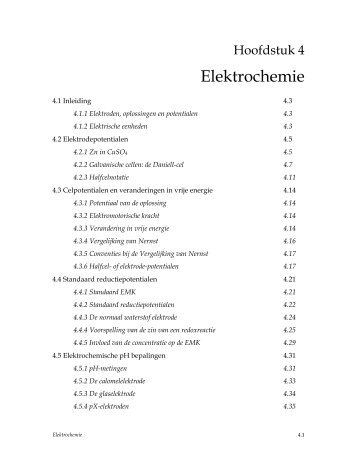 Elektrochemie