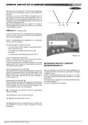 gebruik van het kp 17 comfort bedieningsdisplay - Lennox