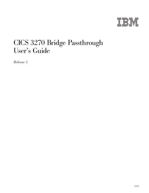 Bridge Passthrough - IBM