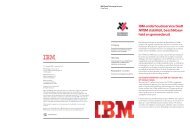 IBM-onderhoudsservice biedt NVSM stabiliteit, beschikbaar- heid en ...