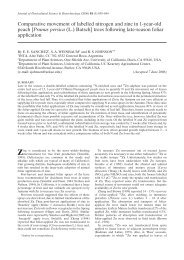 Comparative movement of labelled nitrogen and zinc in 1 ... - INTA