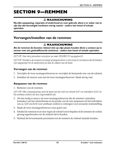 Manual Crossfire.pdf - Invacare