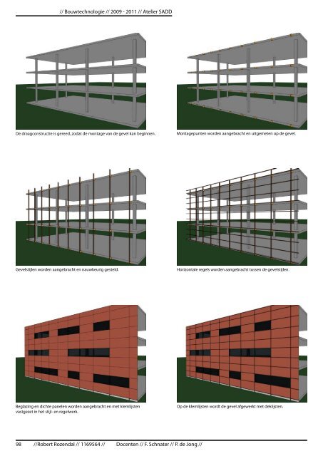 Gevelsystemen: Grote elementen of stijl- en regelwerk - TU Delft