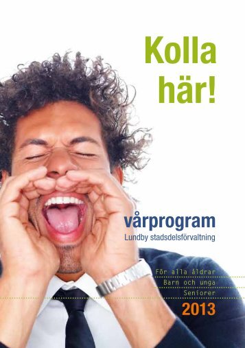 Lundbys vårprogram 2013 - Göteborg