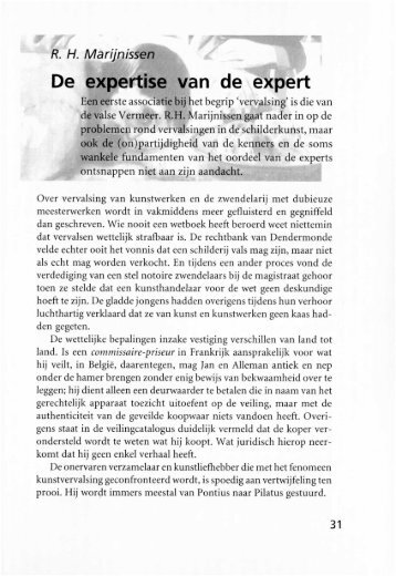 De expertise van de expert - Groniek