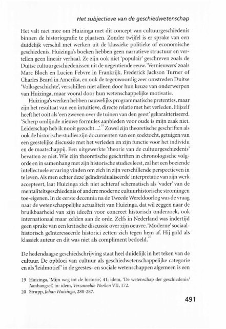 Het subjectieve van de geschiedwetenschap - Groniek