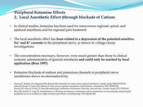 Ketamine in Chronic Pain - McMaster University