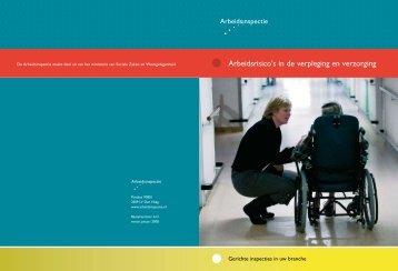 Arbeidsrisico's in de verpleging en verzorging - Pagina niet gevonden