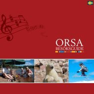 BESÖKSGUIDE - Destination Orsa