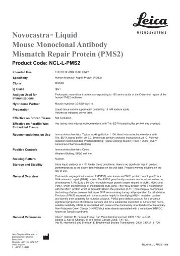 PMS2 - Leica Microsystems