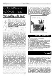 Clubblad Januari 2013