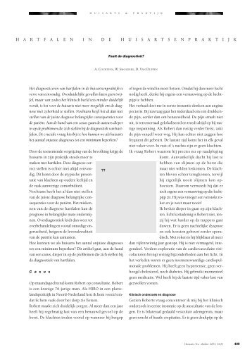 Artikel Huisarts Nu