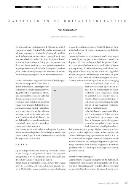 Artikel Huisarts Nu