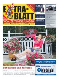 Bünde April 2013 - EXTRABLATT VOM ZEITUNGSJUNGEN