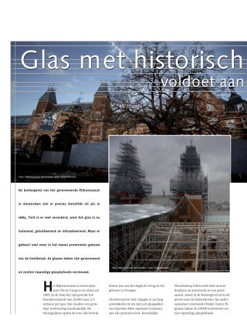 Rijksmuseum Amsterdam - Glas in Beeld