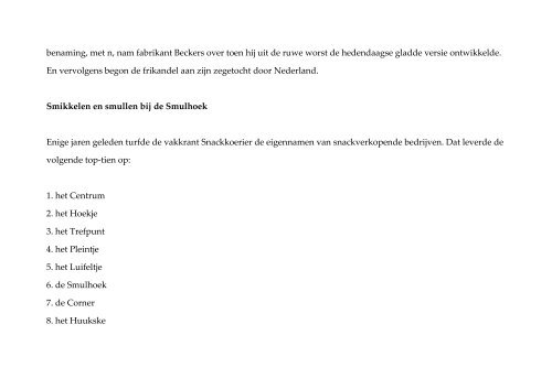 DE GEOGRAFIE VAN DE FRITUUR - UZmedia.nl