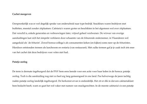 DE GEOGRAFIE VAN DE FRITUUR - UZmedia.nl