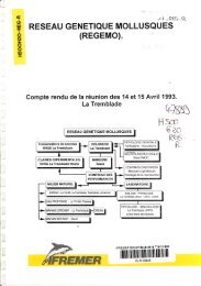 Compte rendu de la réunion des 14 et 15 Avril ... - Archimer - Ifremer