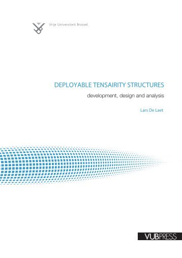 DEPLOYABLE TENSAIRITY STRUCTURES - Vrije Universiteit Brussel