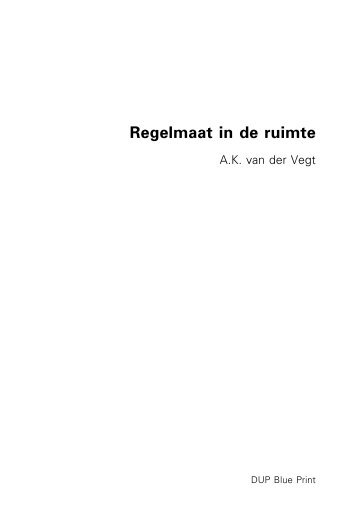 Regelmaat in de ruimte - Vssd