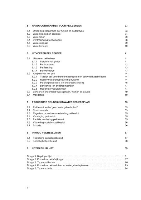 Beleidsnota peilbeheer (pdf 2144 Kb)
