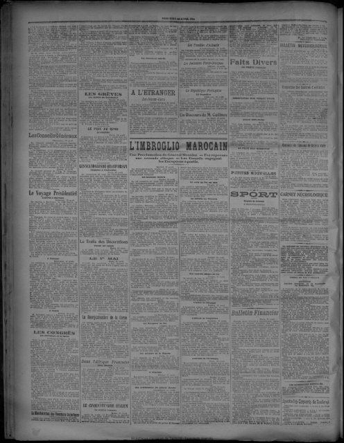 26 Avril 1911 - Bibliothèque de Toulouse