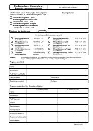  Formular Kindergarten Anmeldung - Gemeinde Cölbe 