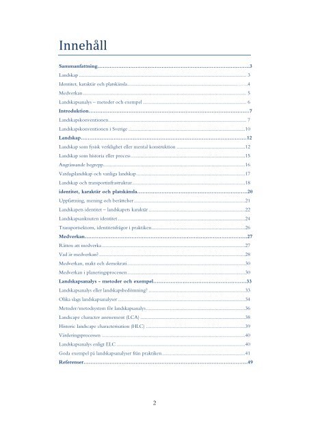 Landskapsarkitektur Om landskap och landskapsanalys för ... - SLU