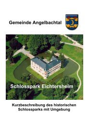 SCHLOSSPARK EICHTERSHEIM - Angelbachtal