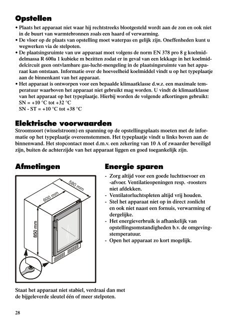 Gebruiksaanwijzing - Liebherr