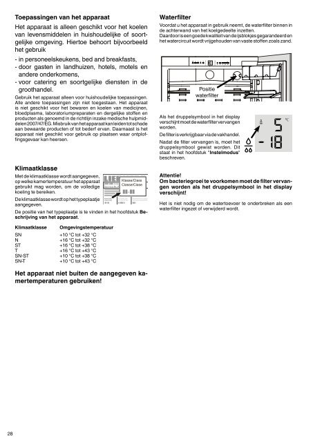 Gebruiksaanwijzing - Liebherr