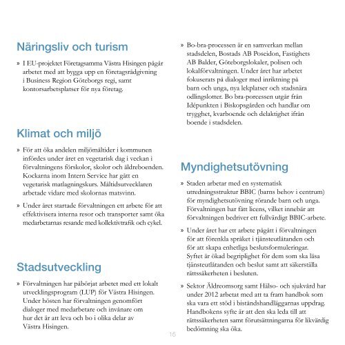 Årsrapport 2012 Kortversion - Göteborg