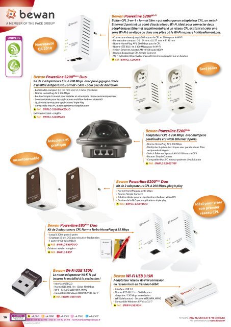 Bewan Powerline S200Wi Fi Bewan Powerline E200Strip Bewan Bewan Powerline S200Wi Fi Bewan Powerline E200Strip Bewan