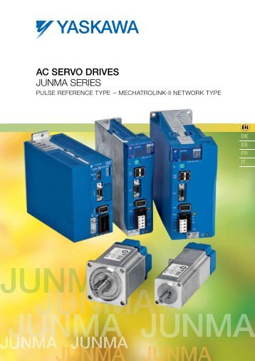 AC SERVO DRIVES JUNMA SERIES