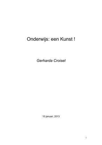 Gerharda Croiset - VU-DARE Home - Vrije Universiteit Amsterdam