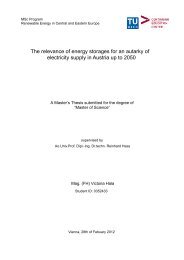 The relevance of energy storages for an autarky of electricity supply ...