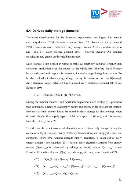 The relevance of energy storages for an autarky of electricity supply ...