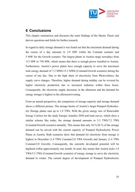 The relevance of energy storages for an autarky of electricity supply ...